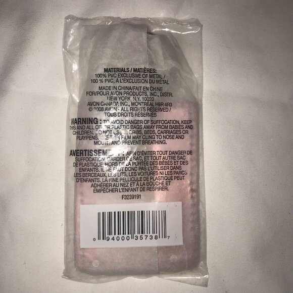 AVON Collectible U by Ungaro - Keychain - Pink / Silver NEW - Picture 4 of 6